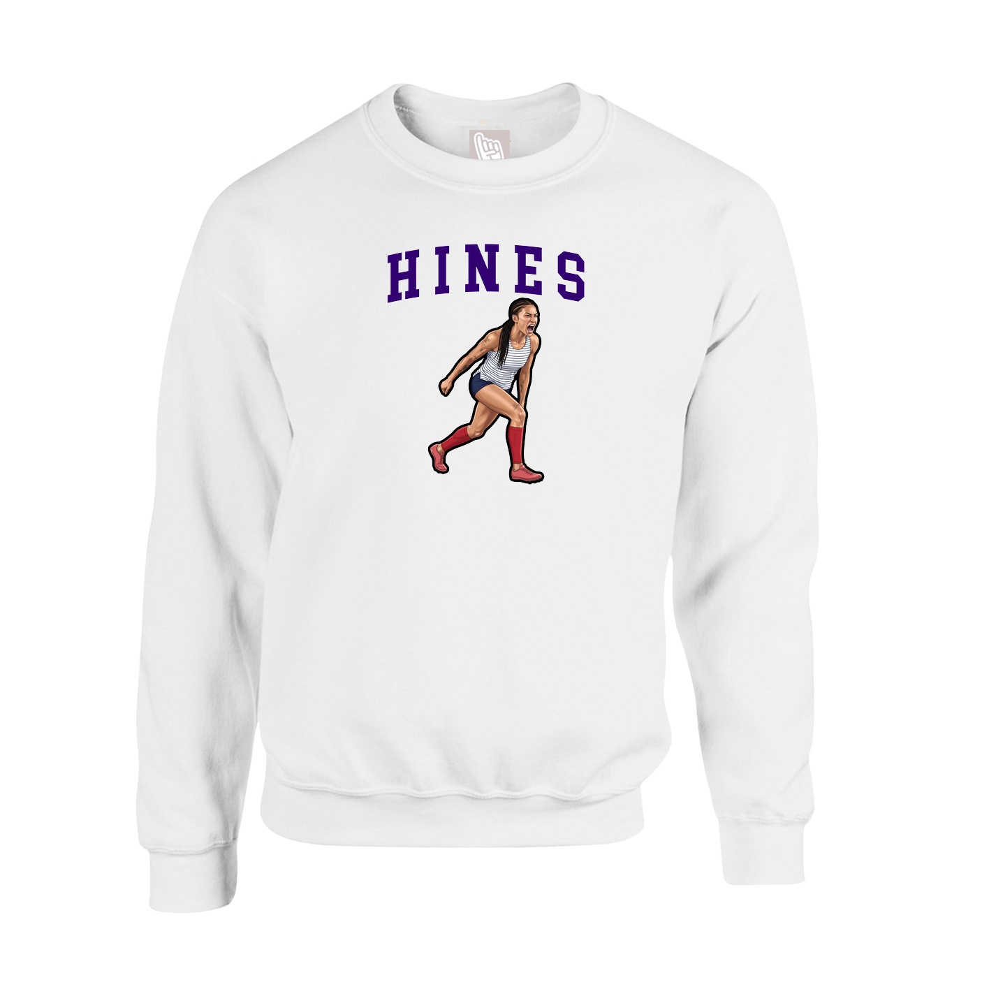 Fleece Crew — Shirsey in White