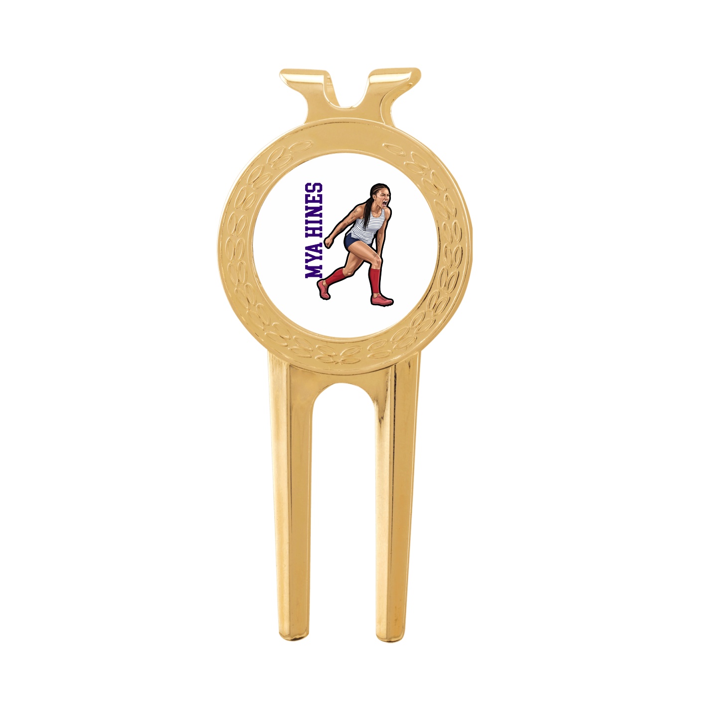 Divot Tool with Ball Marker — Name Vertical in Classic