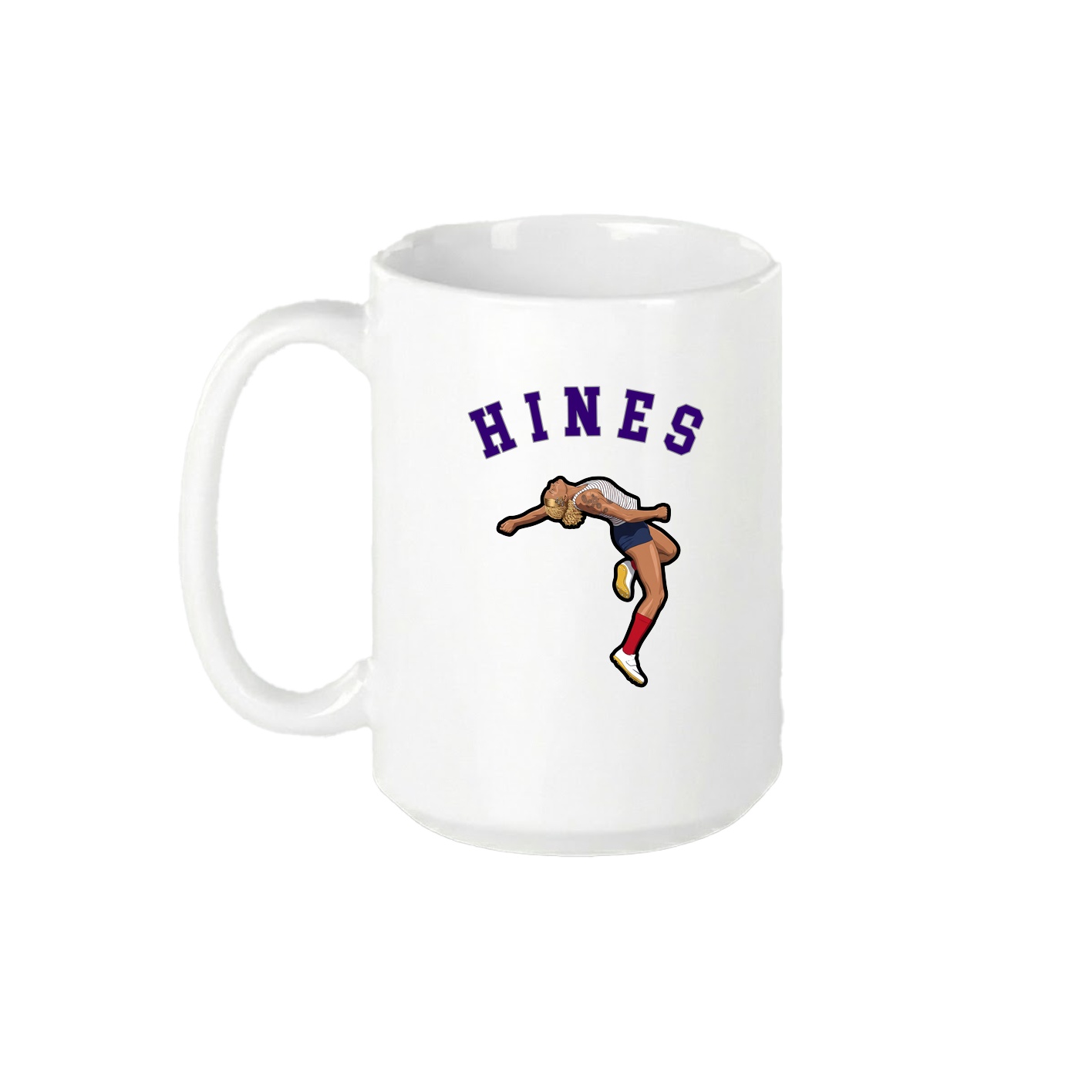 15oz Coffee Mug — Shirsey Arch in White