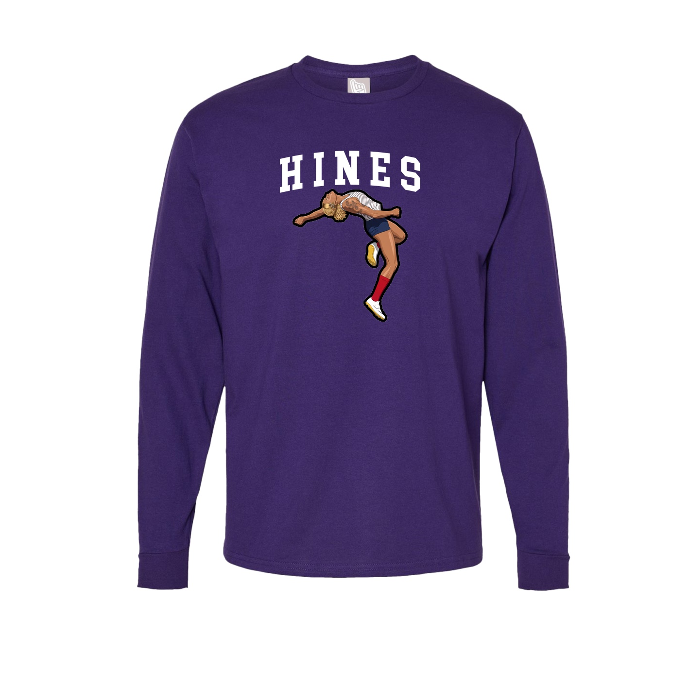 Long Sleeve Tee — Shirsey in Purple