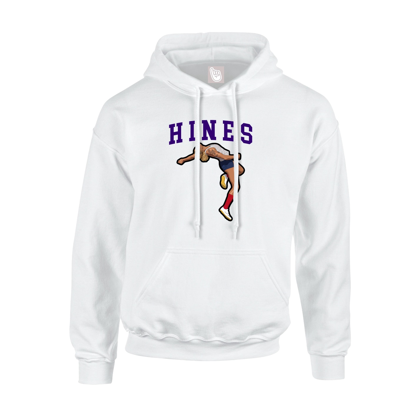 Hoodie — Shirsey in White