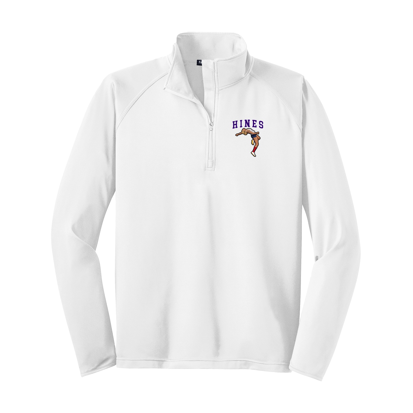 Q-Zip Pullover — Shirsey in White