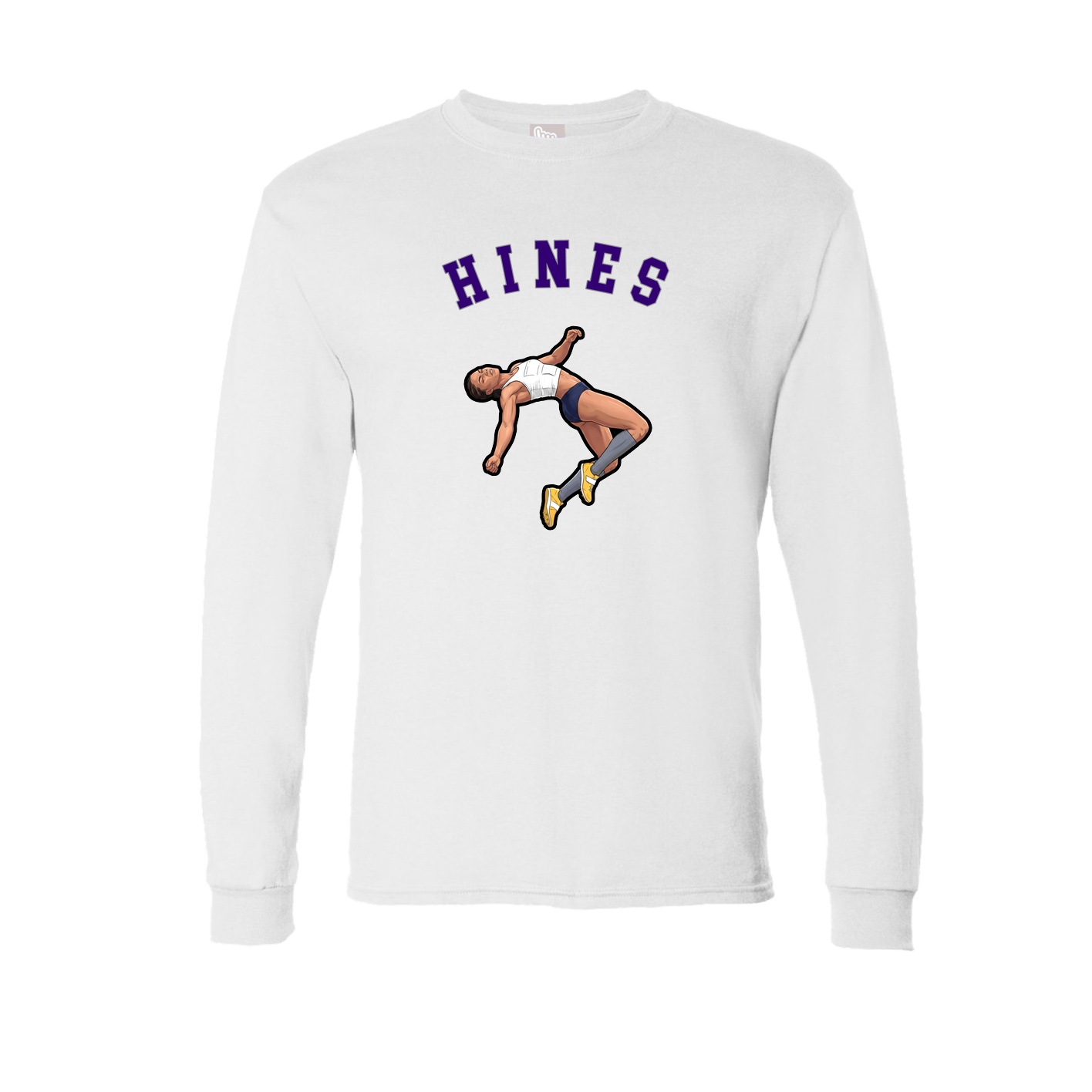 Long Sleeve Tee — Shirsey Arch in White