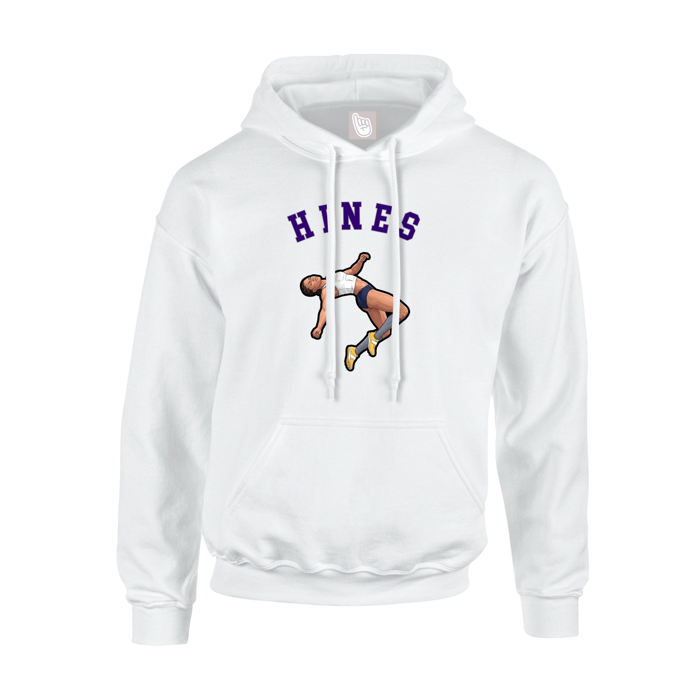 Hoodie — Shirsey Arch in White