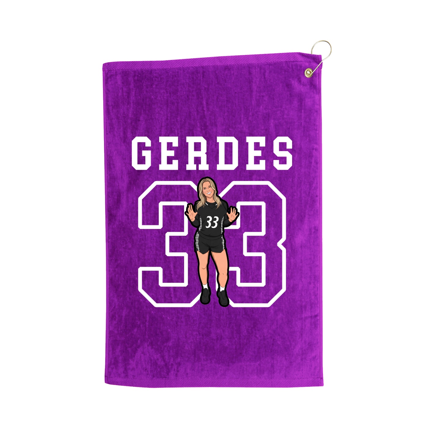 Golf Towel — Shirsey in Purple