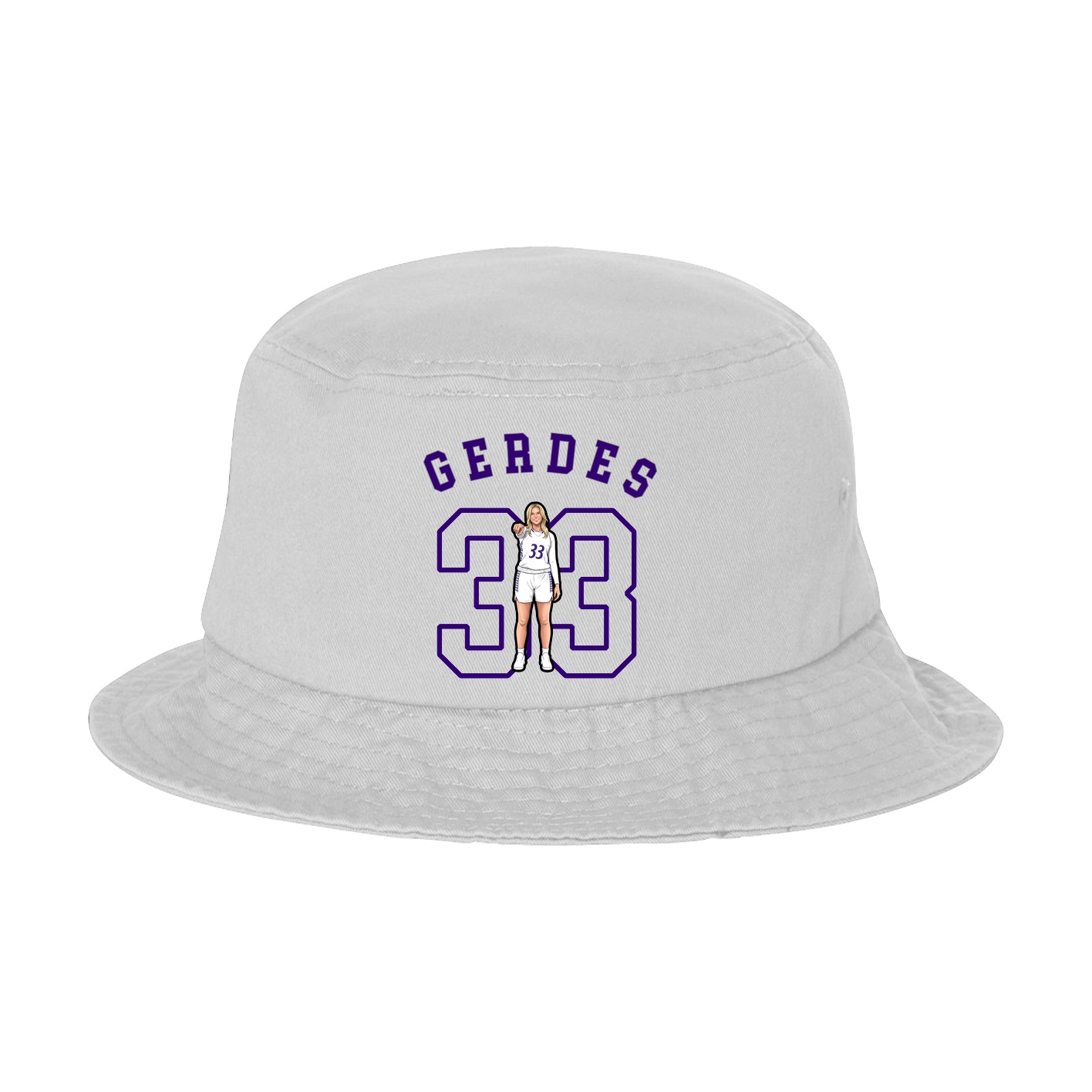 Bucket Cap — Shirsey Arch in White