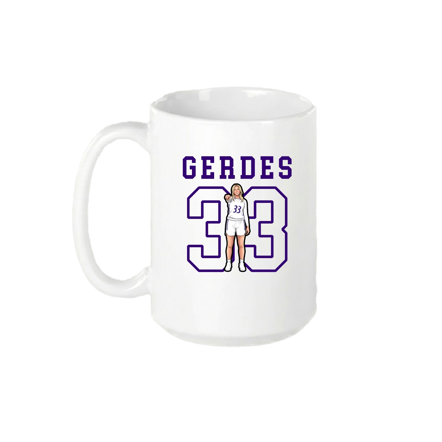 15oz Coffee Mug — Shirsey in White