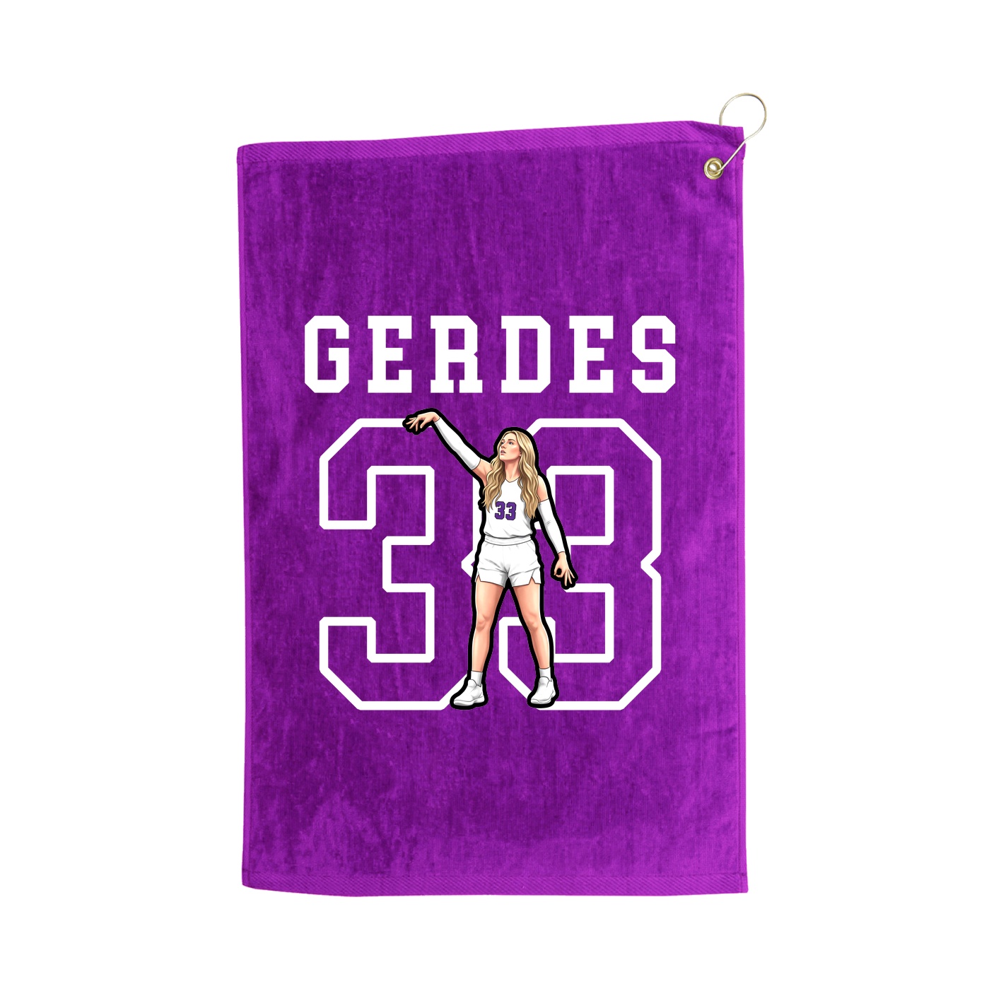 Golf Towel — Shirsey in Purple