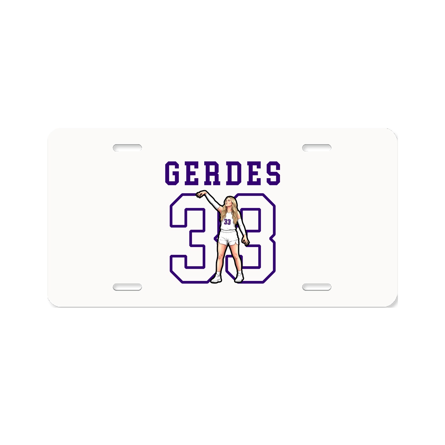 License Plate — Shirsey in Classic
