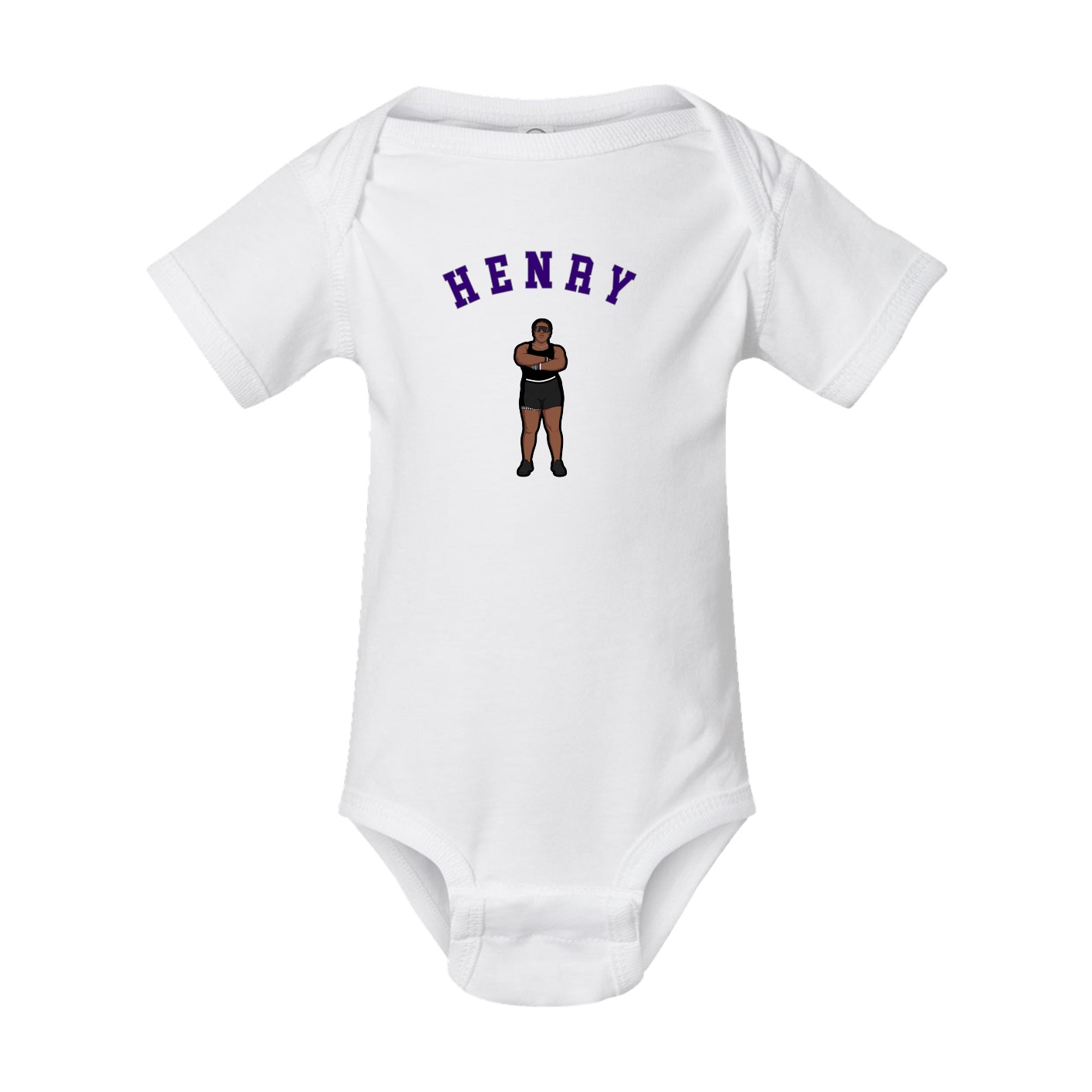Baby Onesie — Shirsey Arch in White