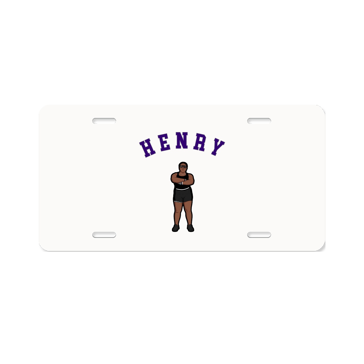 License Plate — Shirsey Arch in Classic