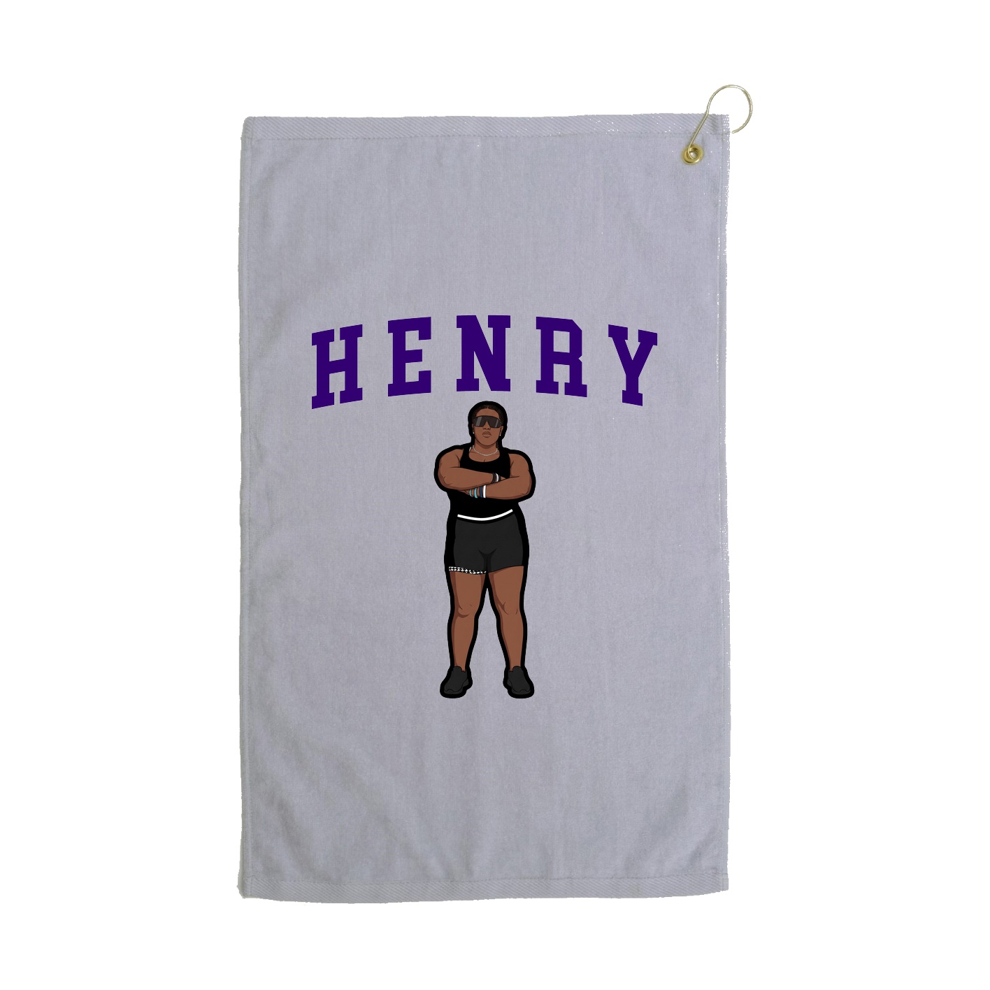 Terry Velour Golf Towel