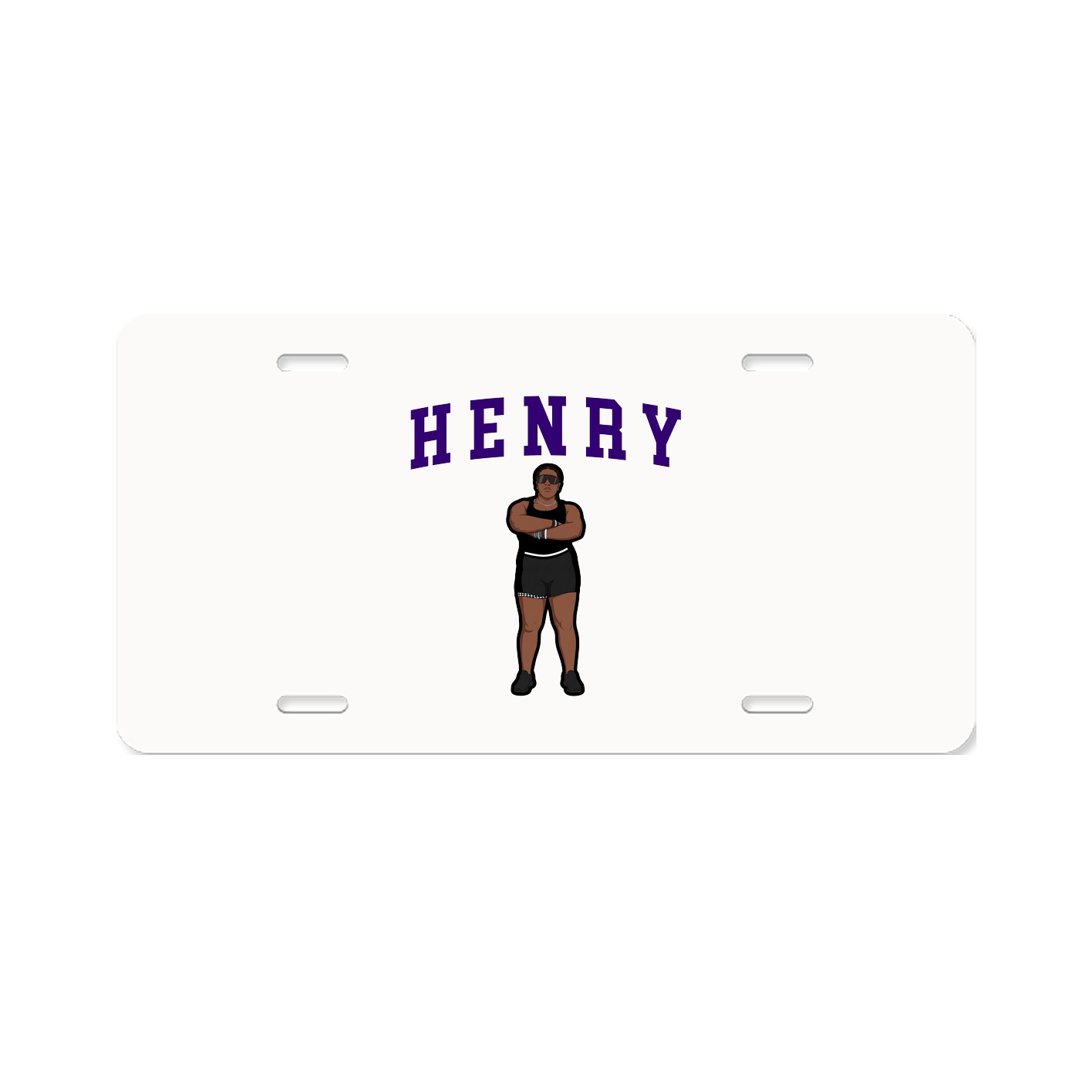 License Plate — Shirsey in Classic