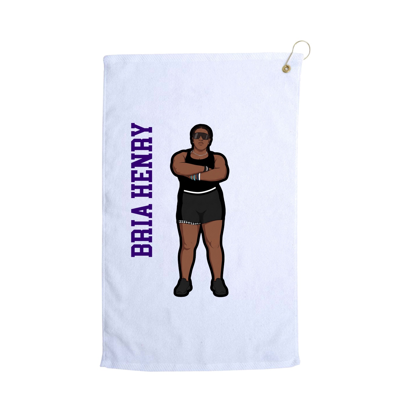 Terry Velour Golf Towel