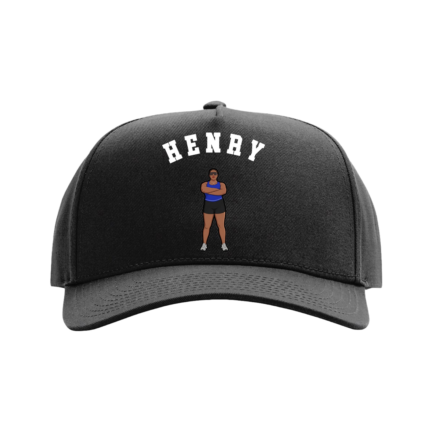 Full Fabric Five-Panel Champ Cap