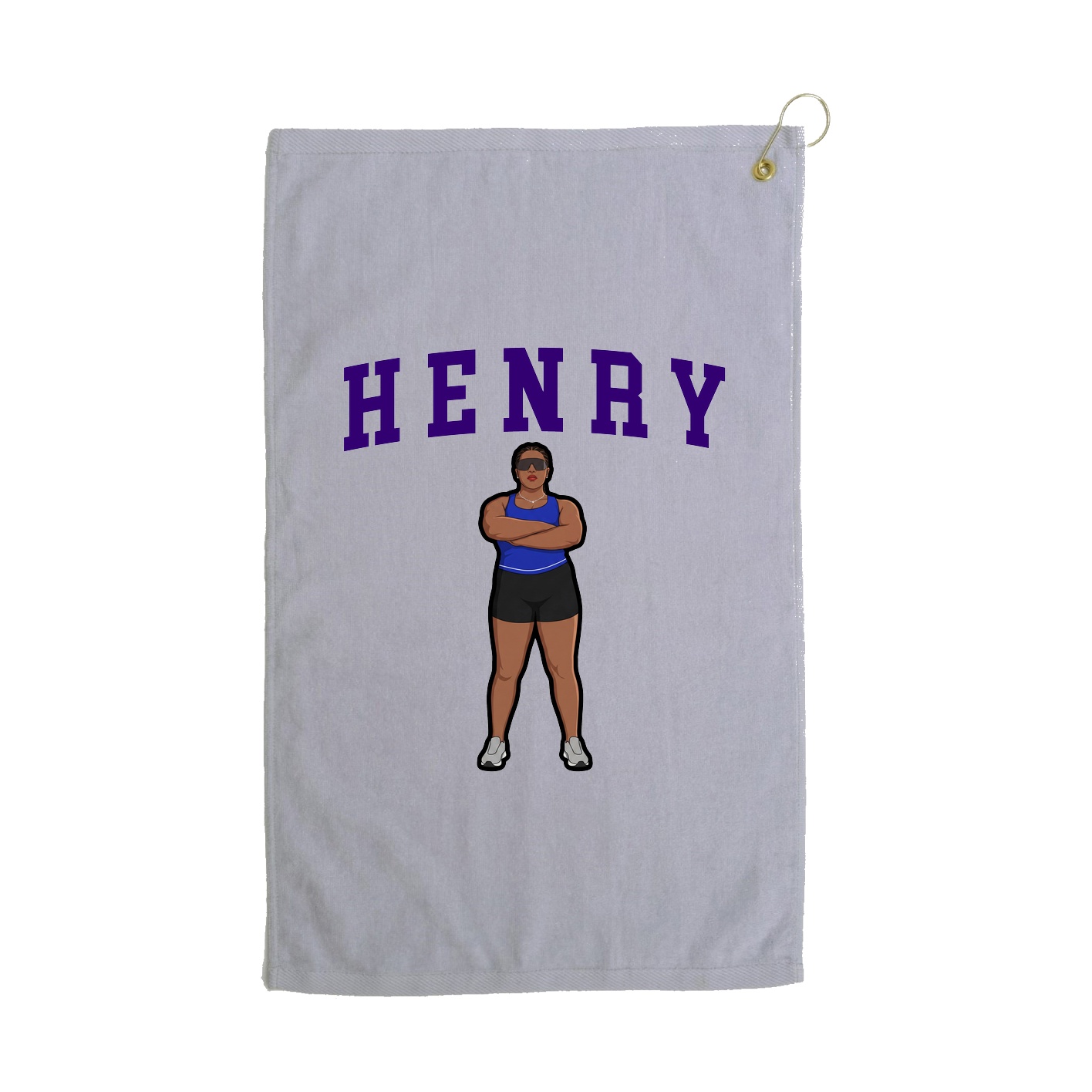 Terry Velour Golf Towel