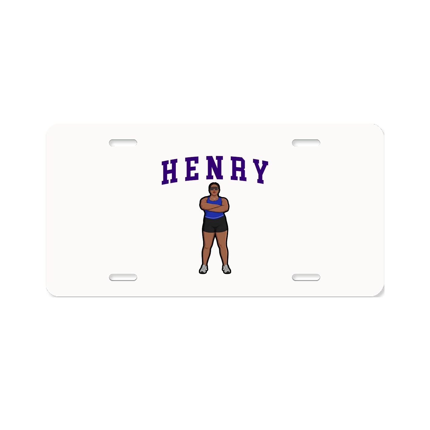 License Plate — Shirsey in Classic