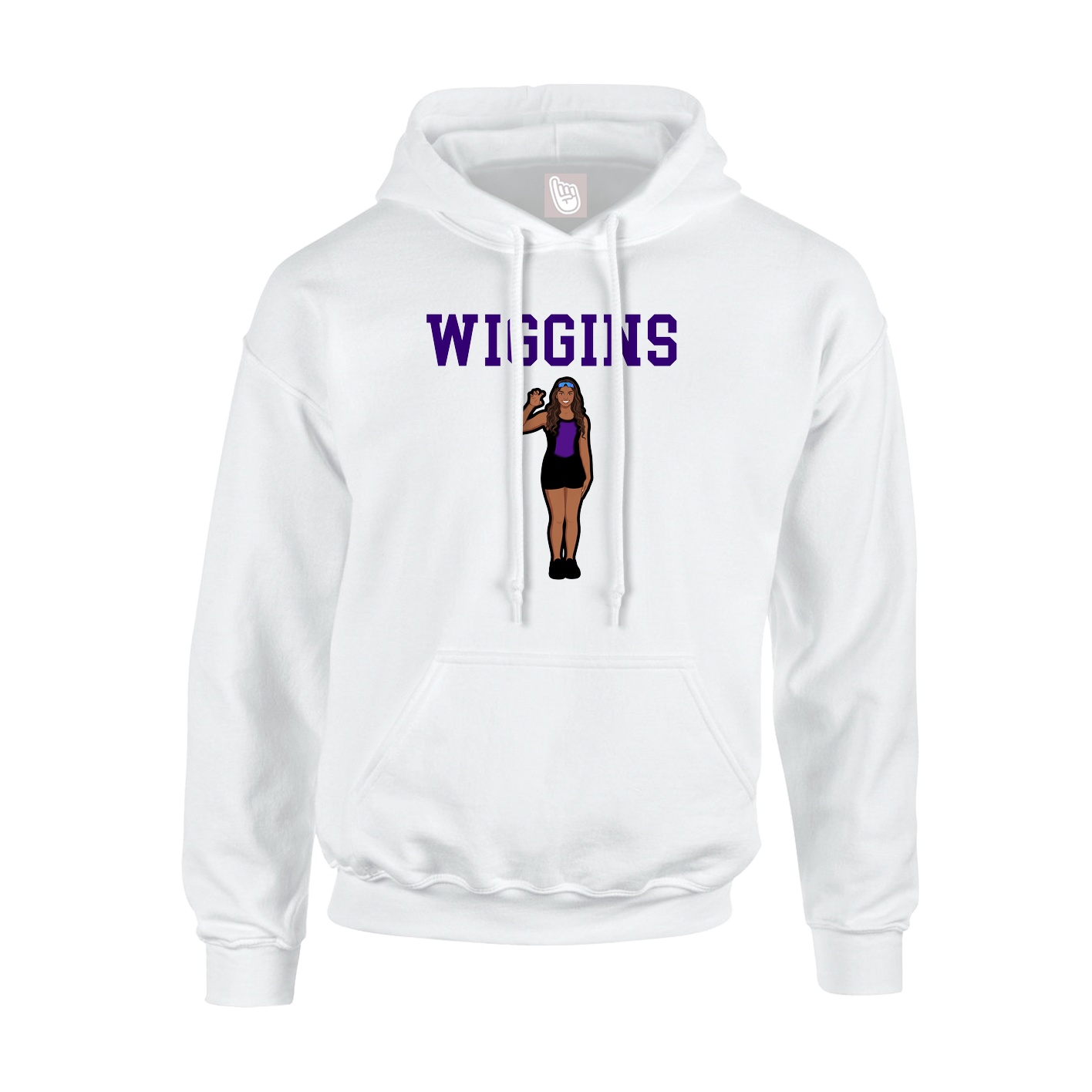 Hoodie — Shirsey in White