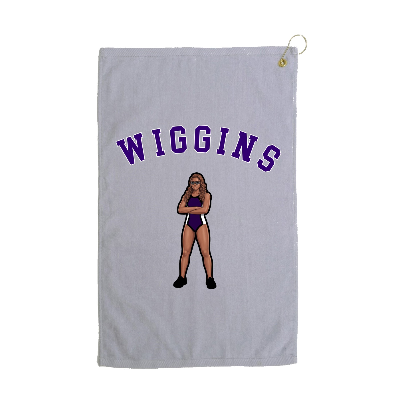 Golf Towel — Shirsey Arch in Grey