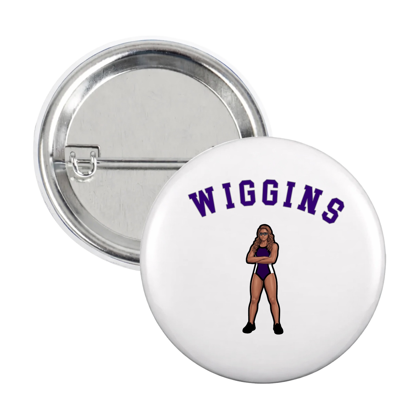 Game Day Button — Shirsey Arch in White