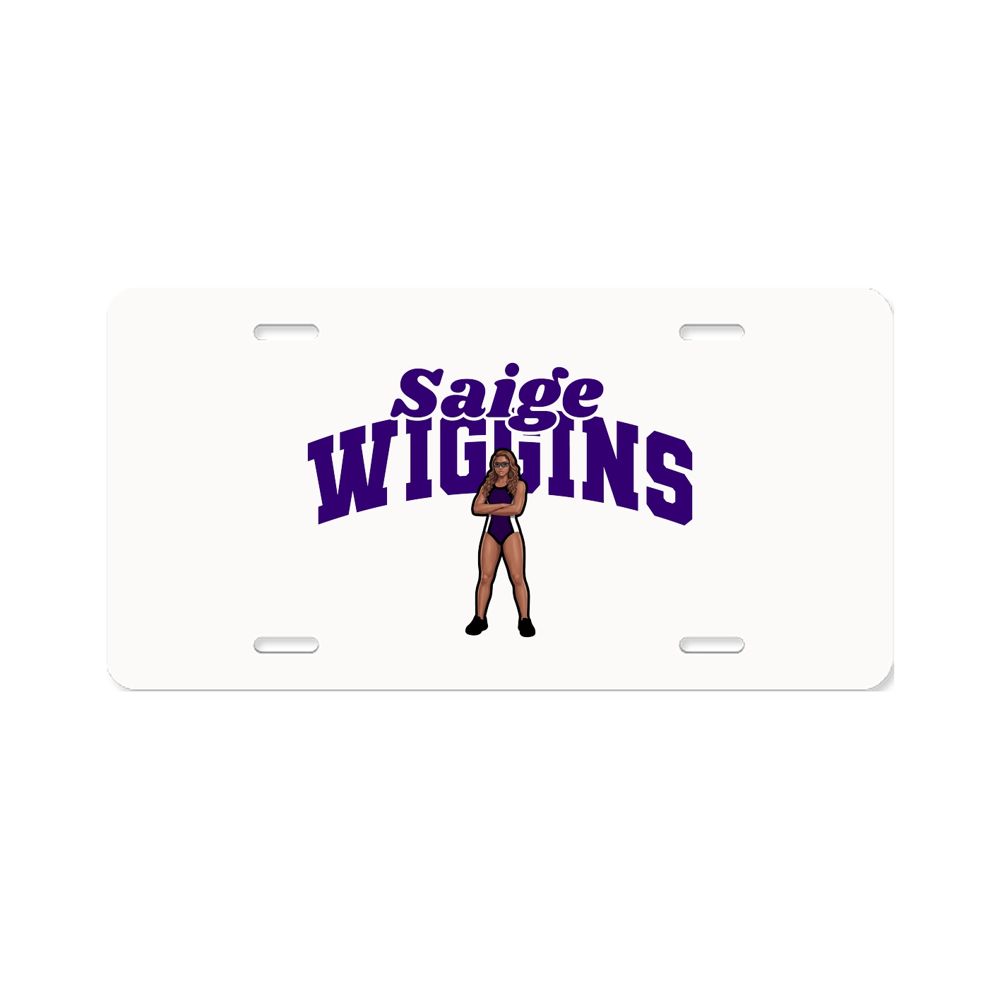License Plate — Signature Arch in Classic