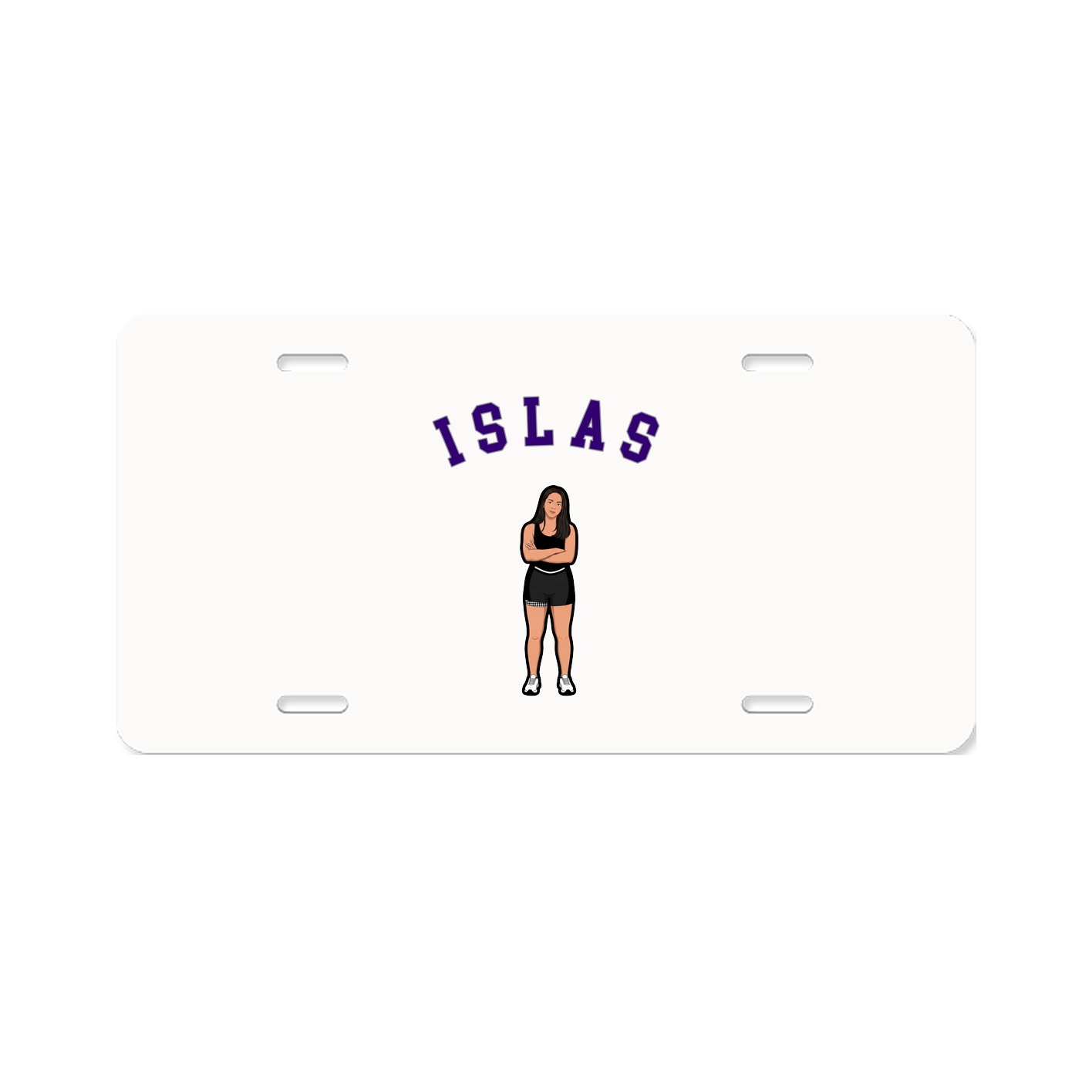 License Plate — Shirsey Arch in Classic