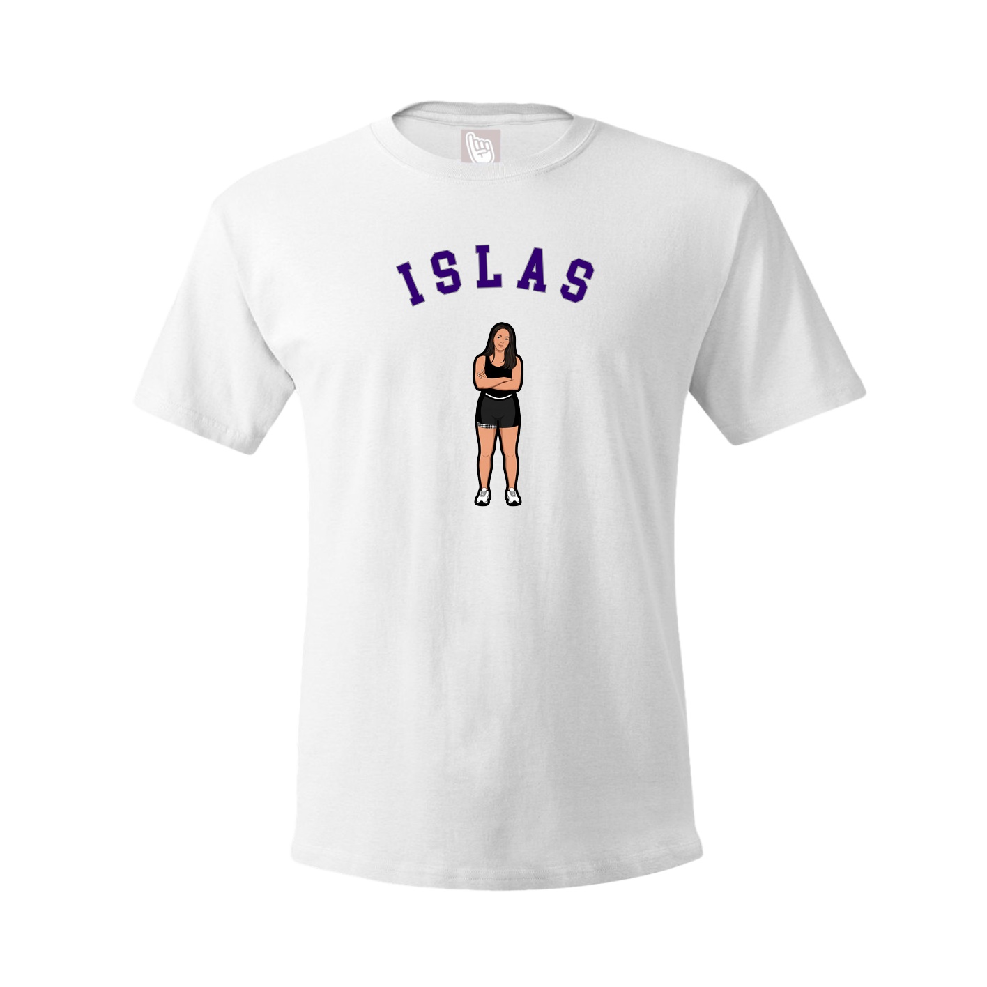 Youth Tee — Shirsey Arch in White