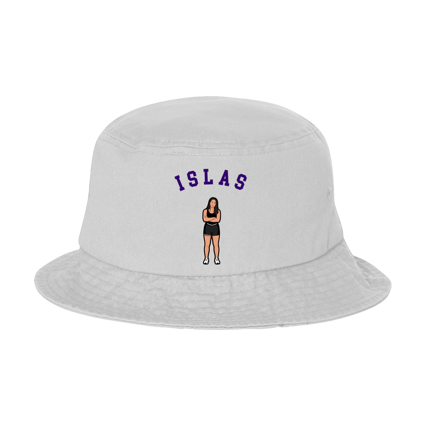 Bucket Cap — Shirsey Arch in White