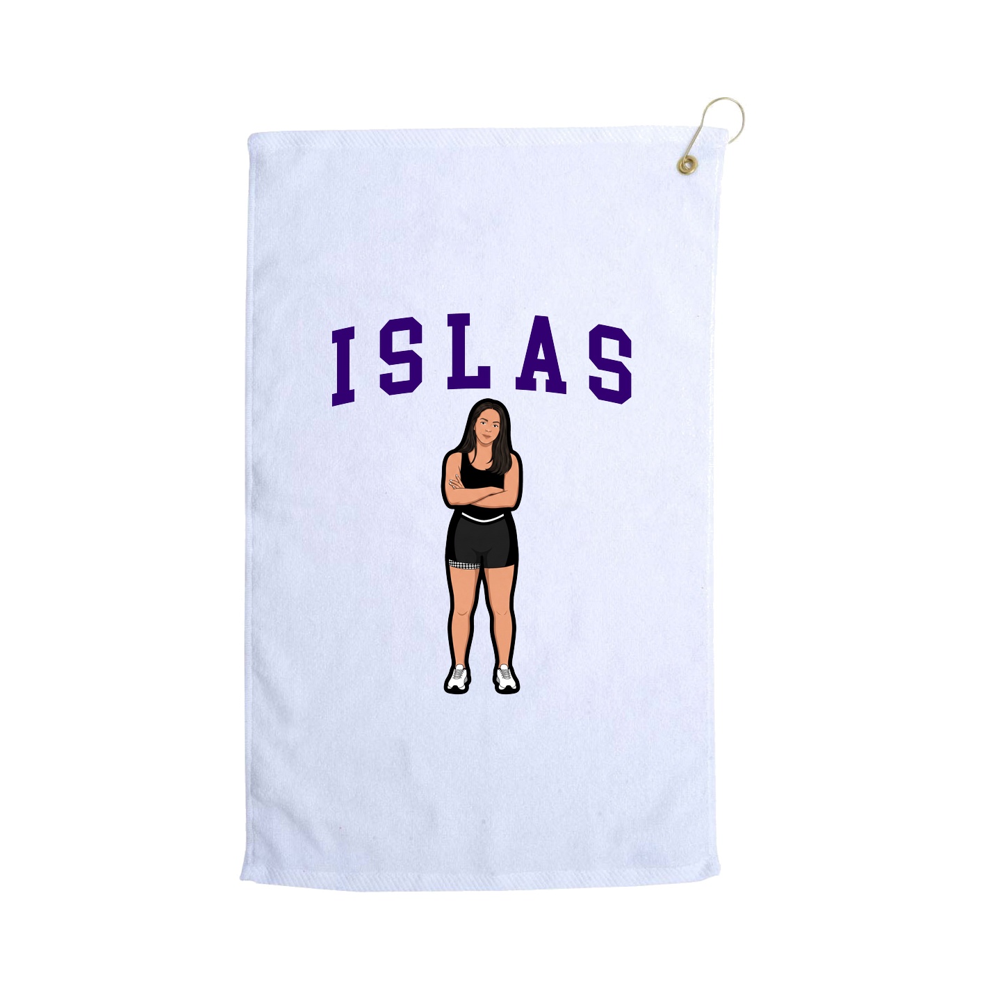Golf Towel — Shirsey in White