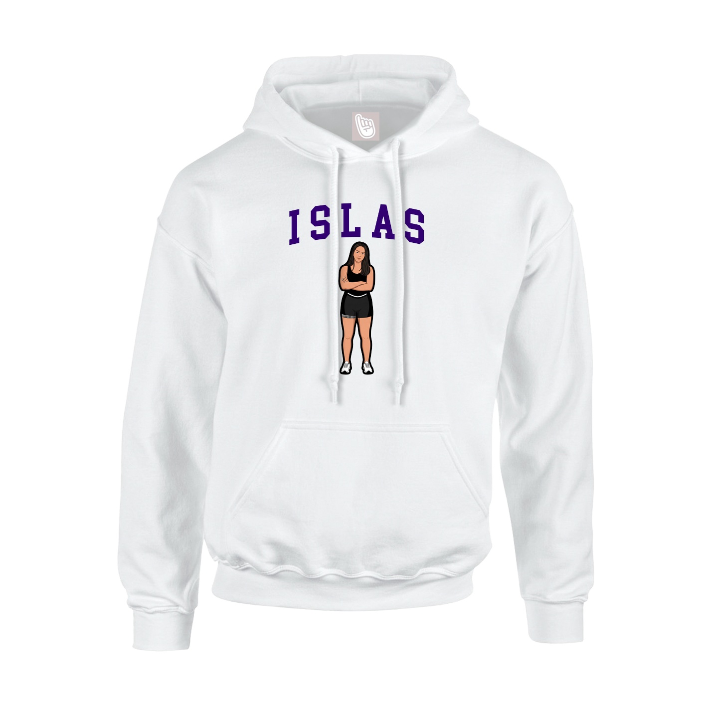 Youth Hoodie — Shirsey in White