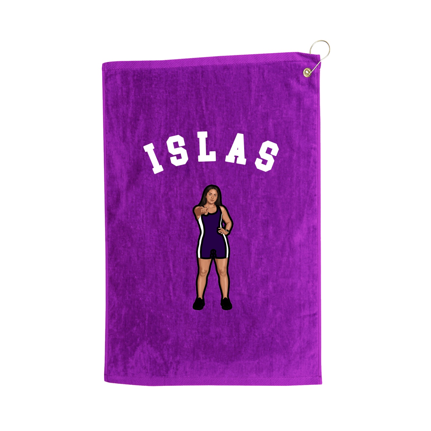 Golf Towel — Shirsey Arch in Purple