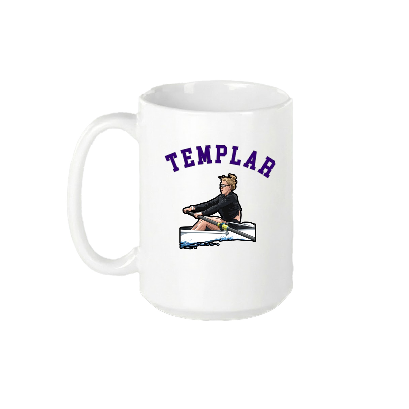15oz Coffee Mug — Shirsey Arch in White