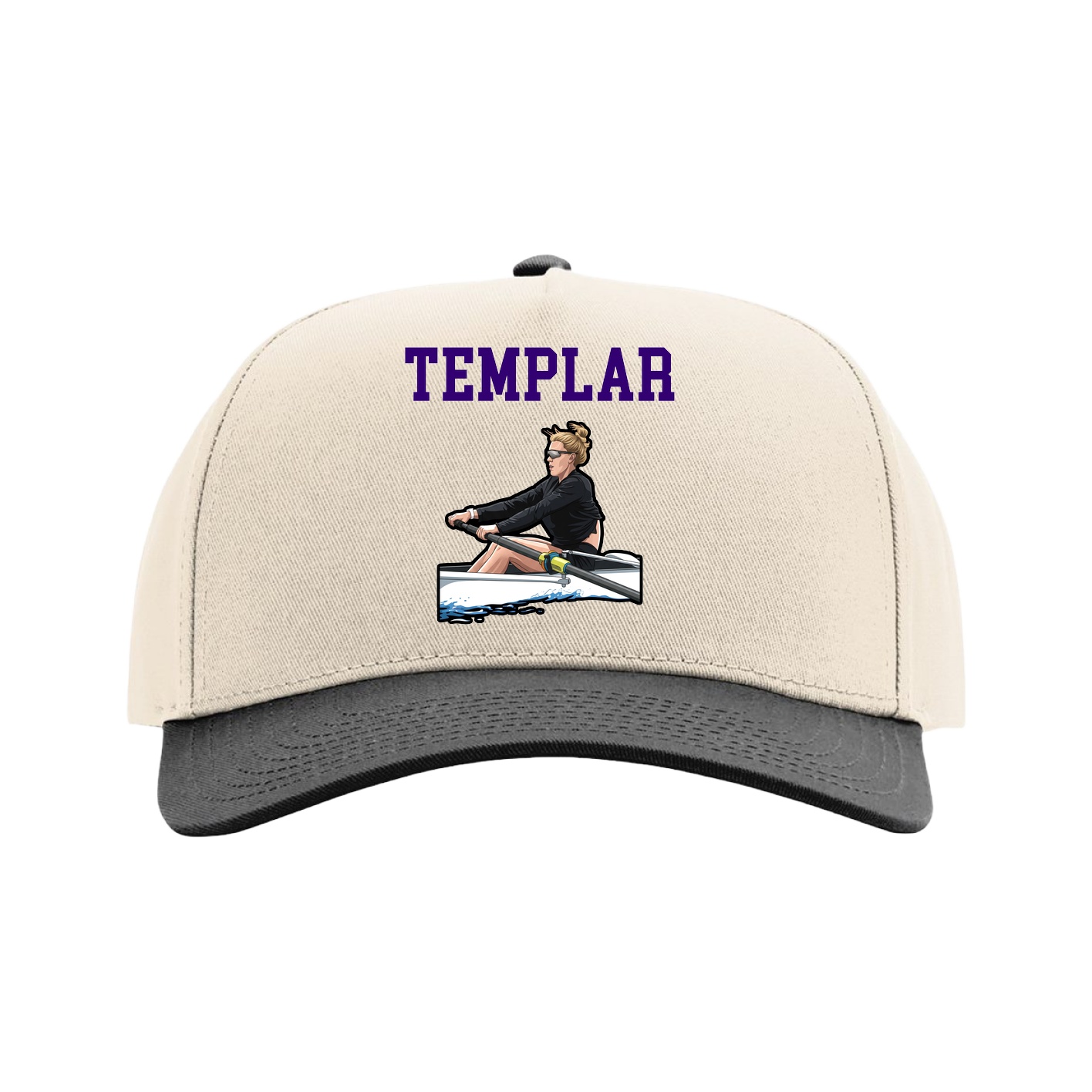 Full Fabric Five-Panel Champ Cap
