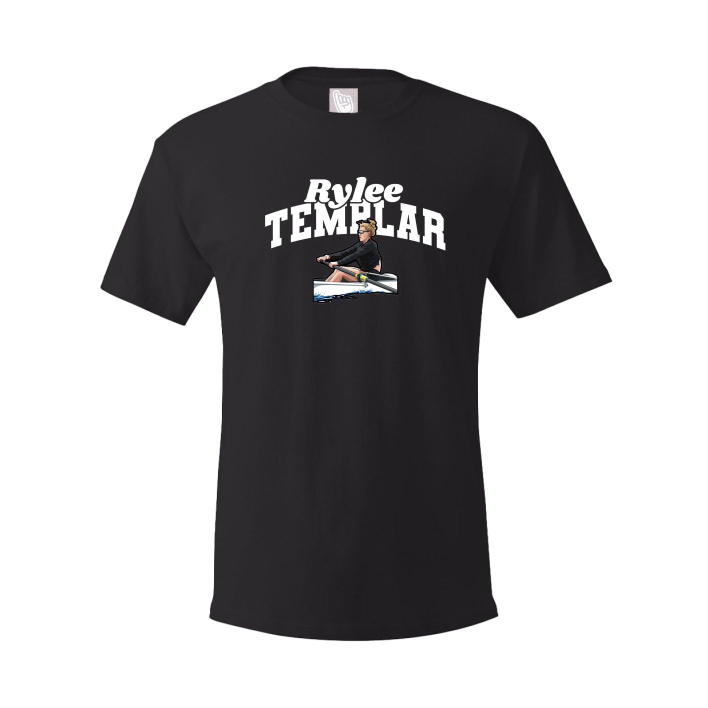 Youth Tee — Signature Arch in Black