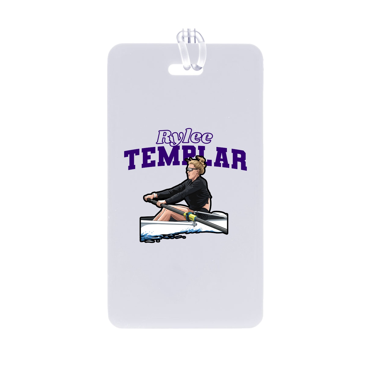 Bag Tag — Name Arch in Classic