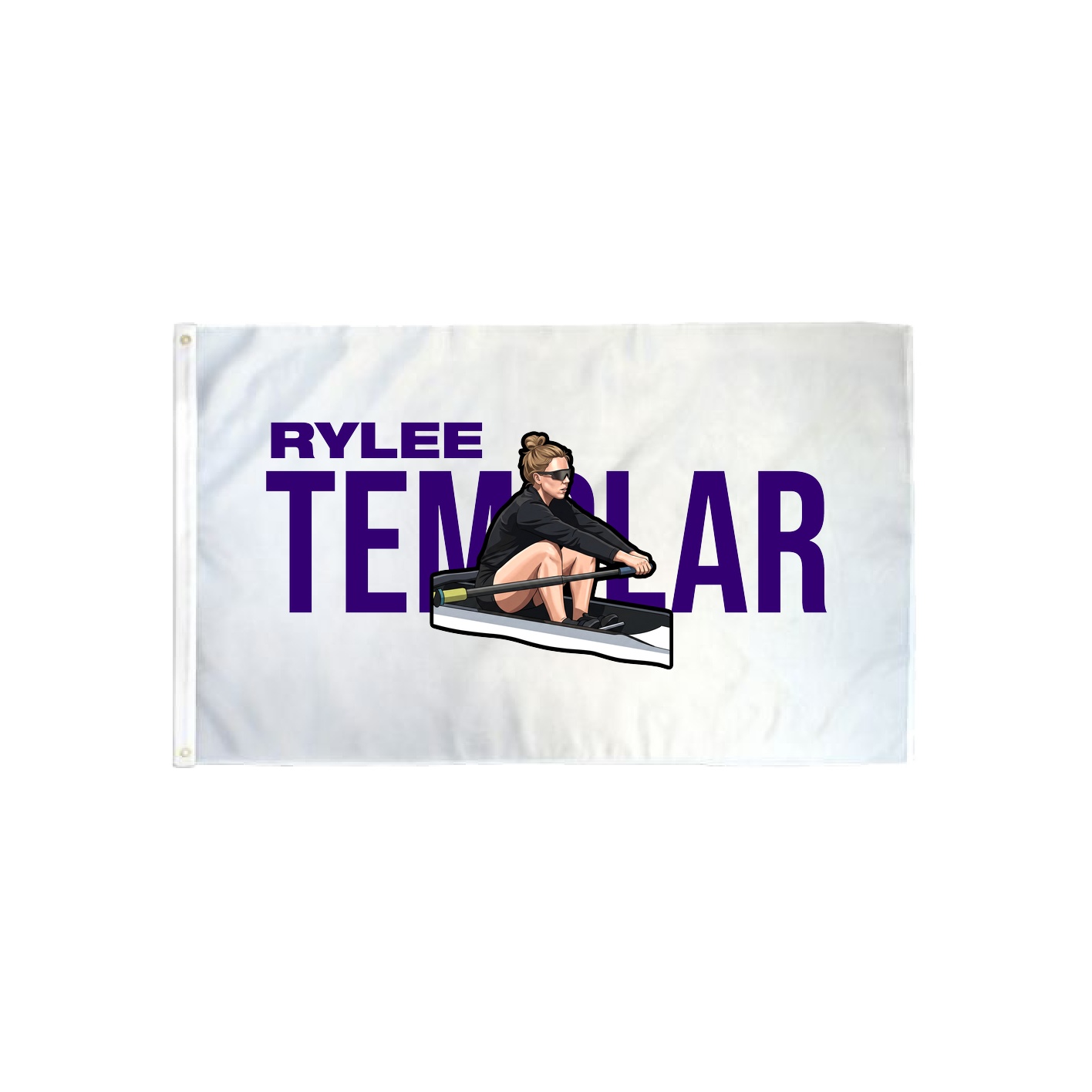 3x5 Flag — Player Name in Classic