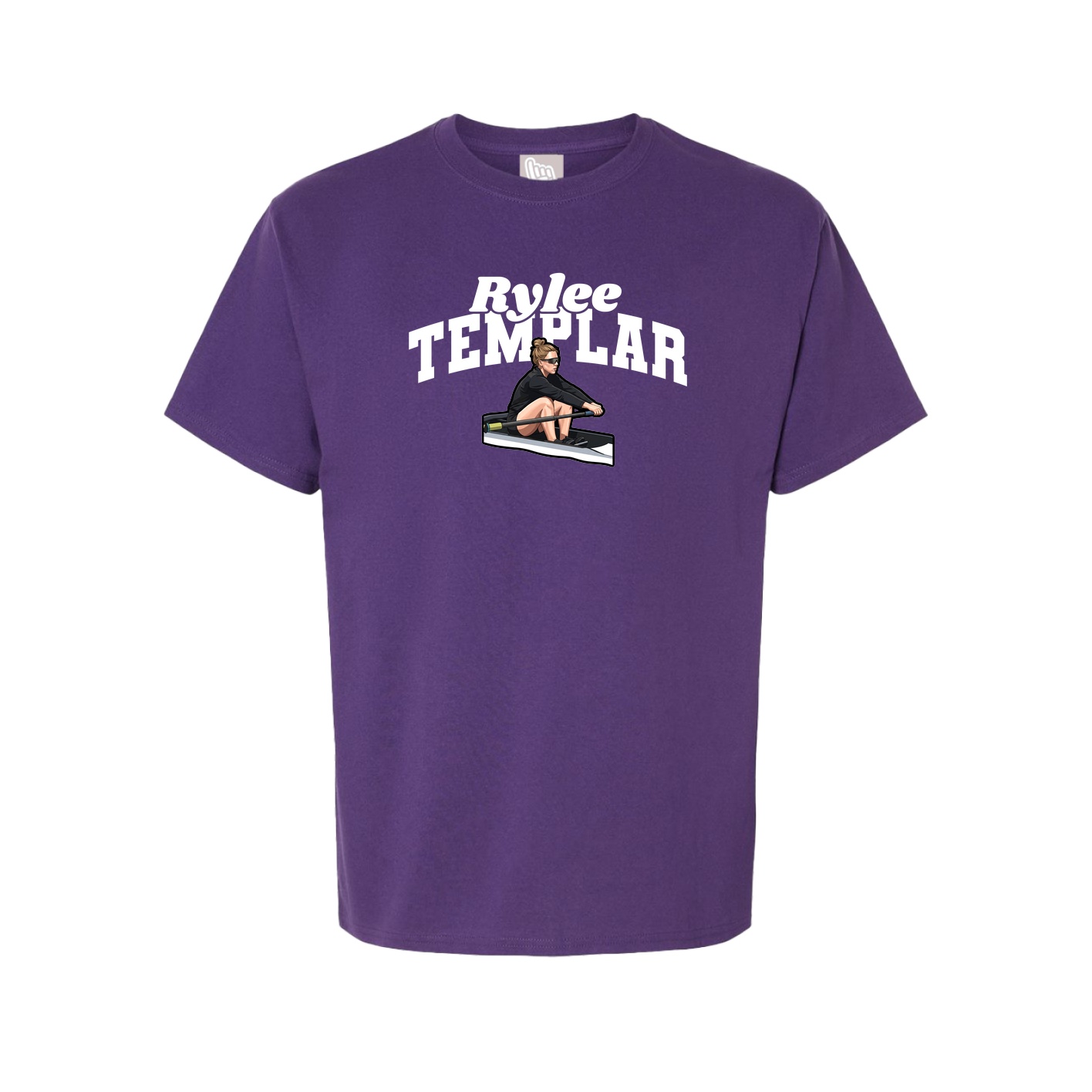 Youth Tee — Signature Arch in Purple