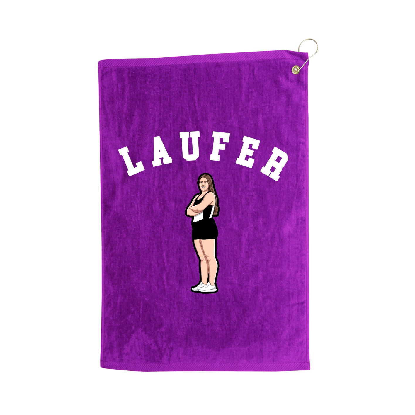 Golf Towel — Shirsey Arch in Purple