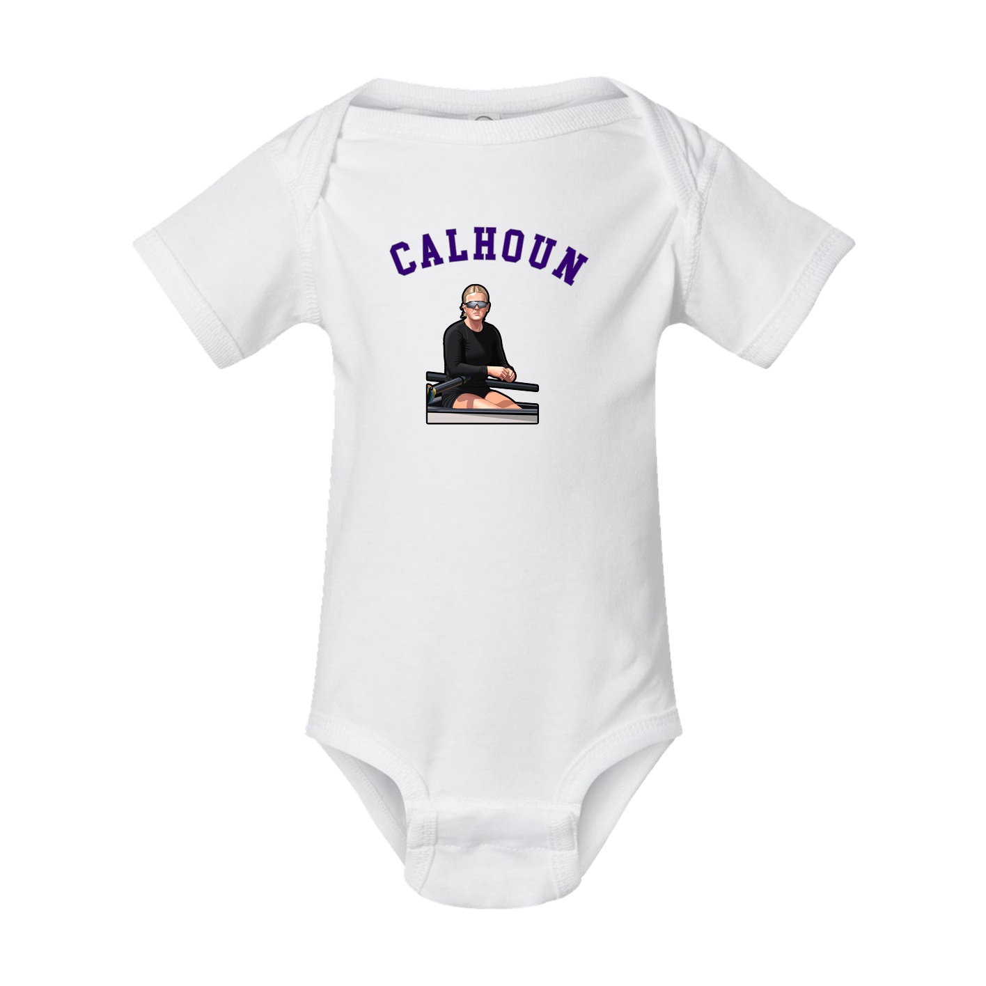 Baby Onesie — Shirsey Arch in White