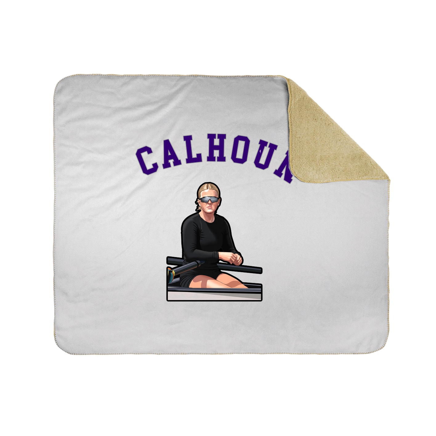 Throw Blanket — Shirsey Arch in White