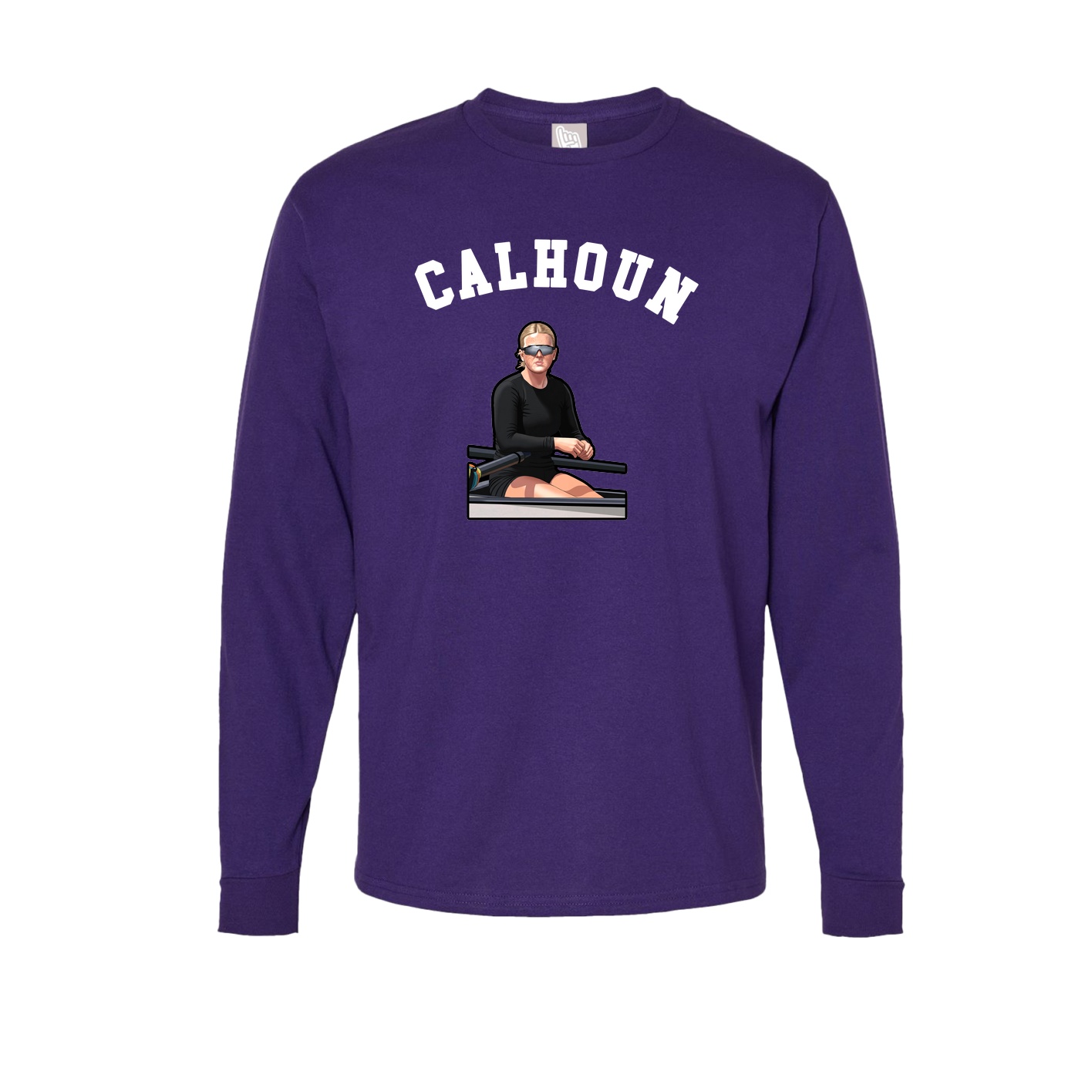 Long Sleeve Tee — Shirsey Arch in Purple