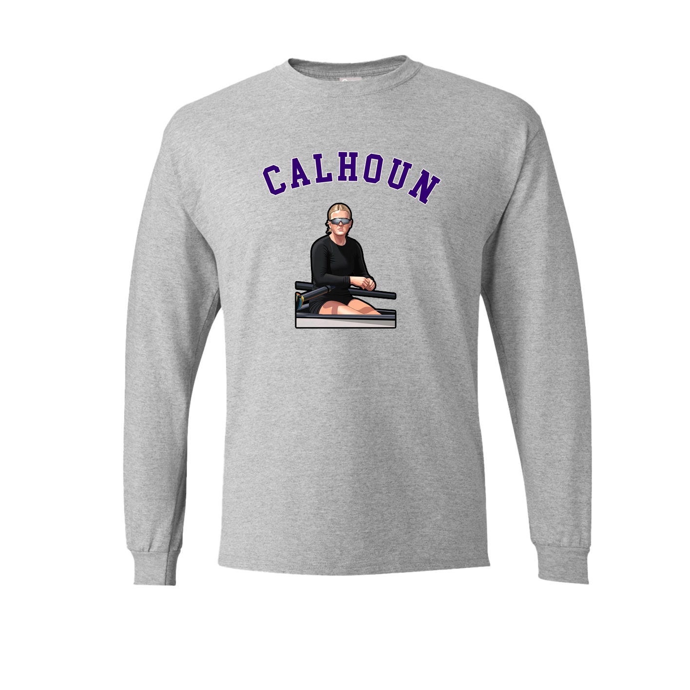 Long Sleeve Tee — Shirsey Arch in Grey