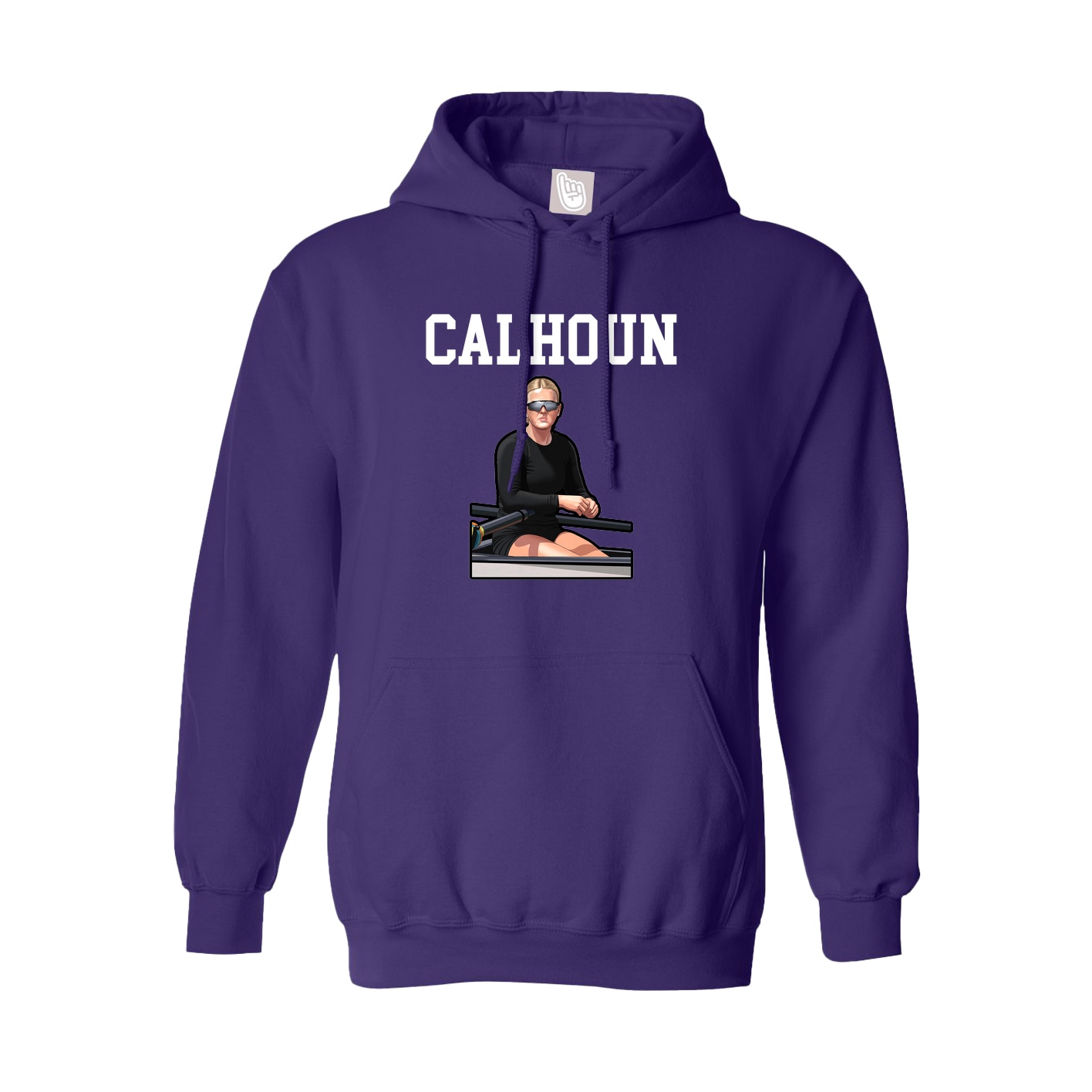 Hoodie — Shirsey in Purple