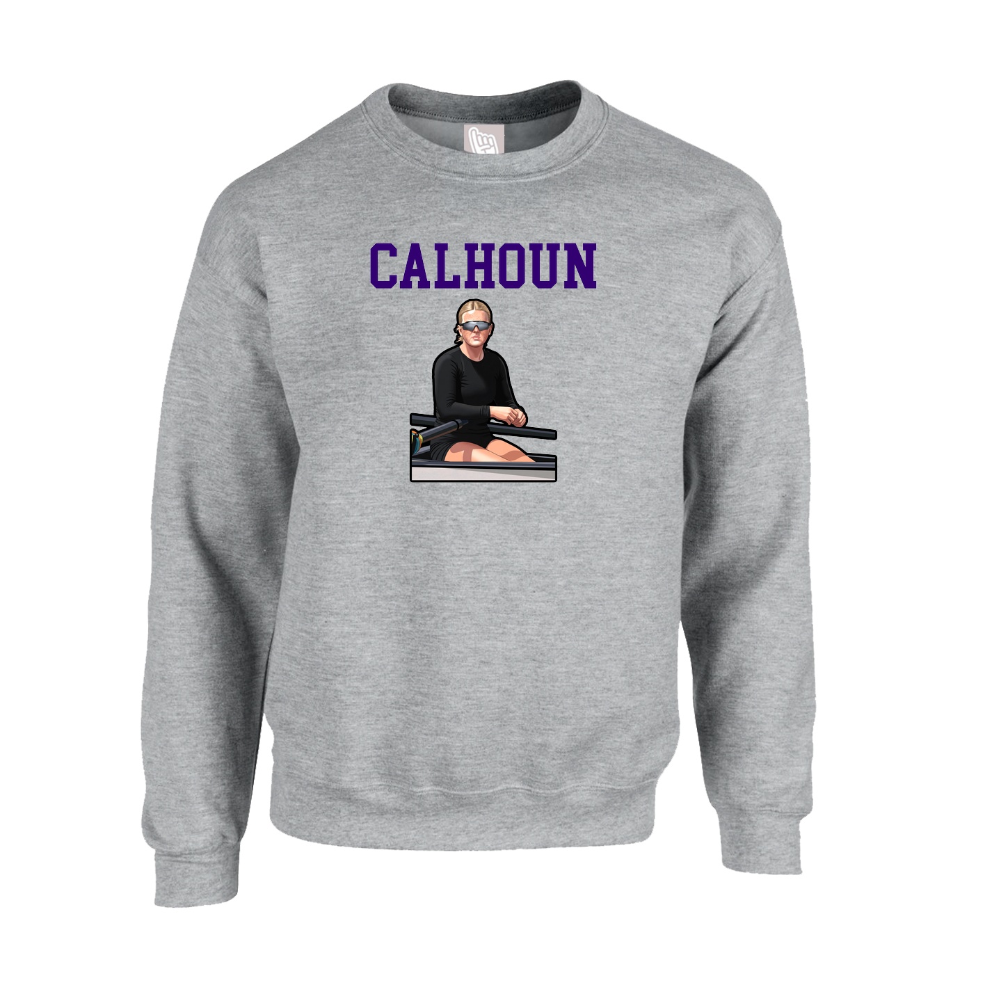 Fleece Crew — Shirsey in Grey
