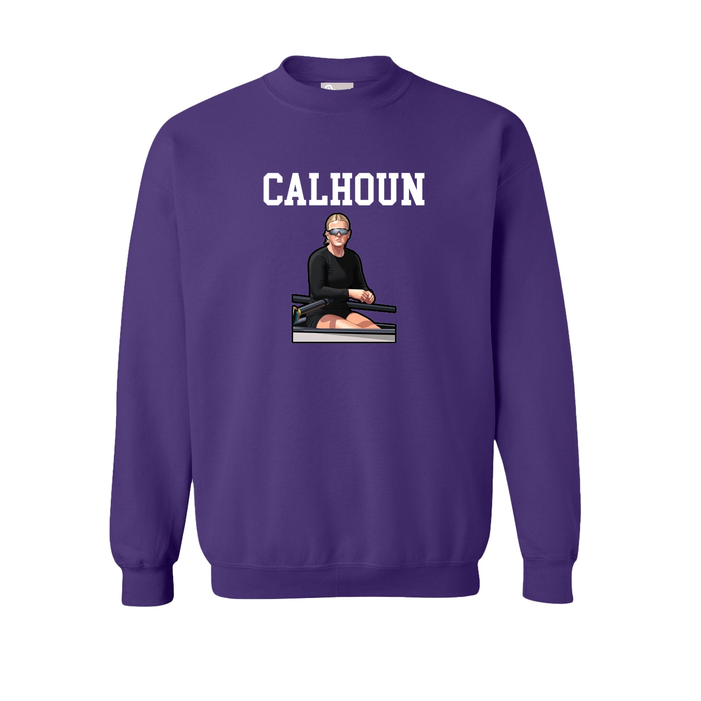 Fleece Crew — Shirsey in Purple