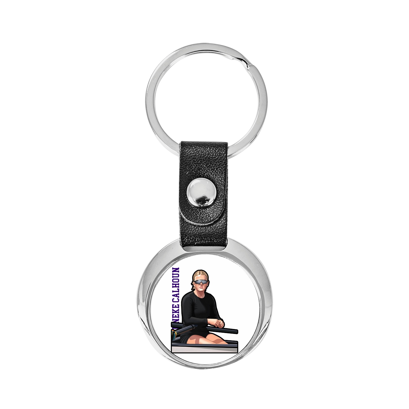 Key Chain — Name Vertical in Classic