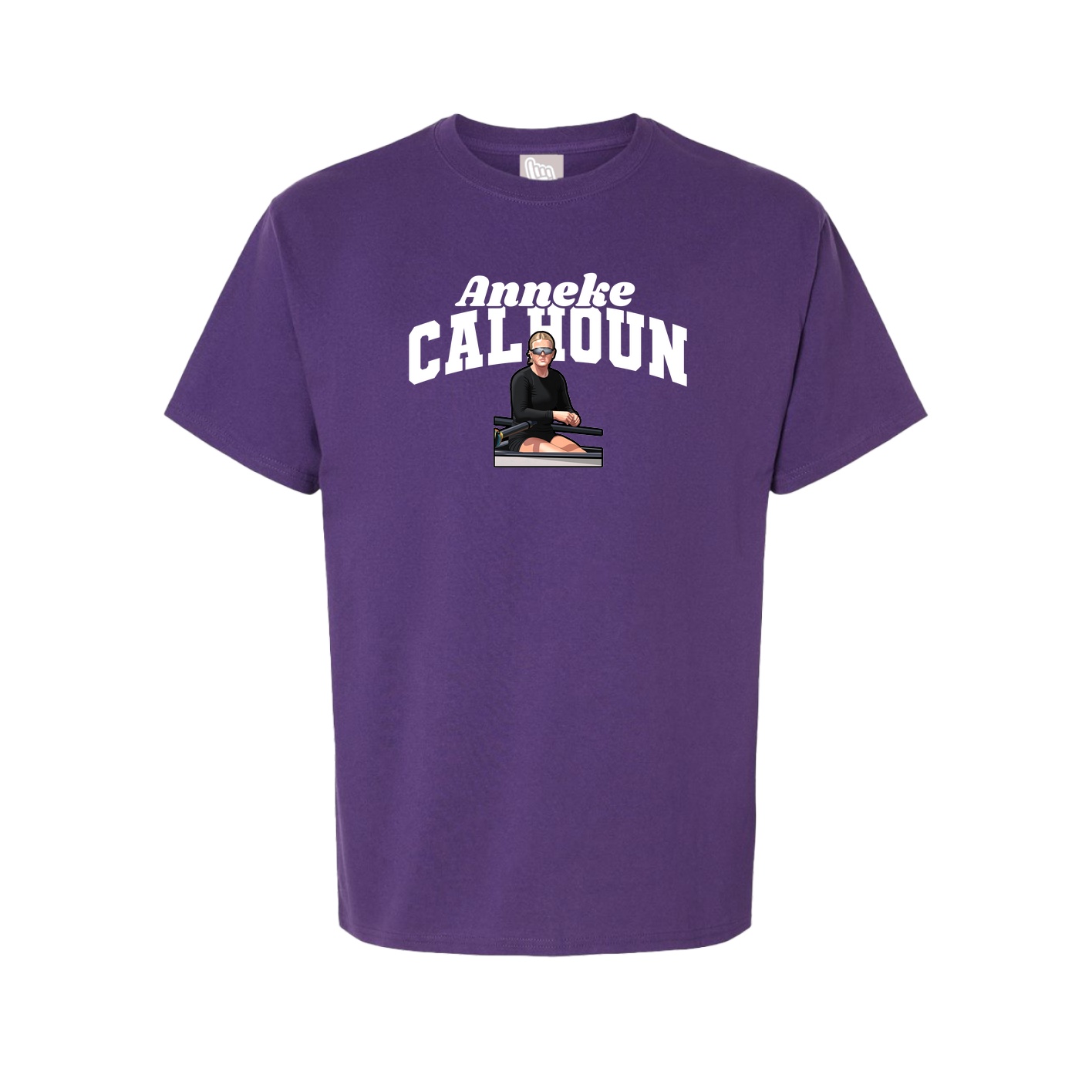 Tee — Signature Arch in Purple