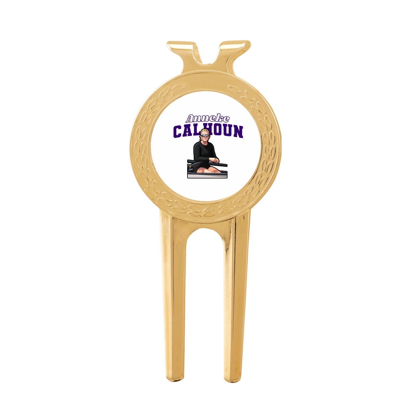 Divot Tool with Ball Marker — Name Arch in Classic