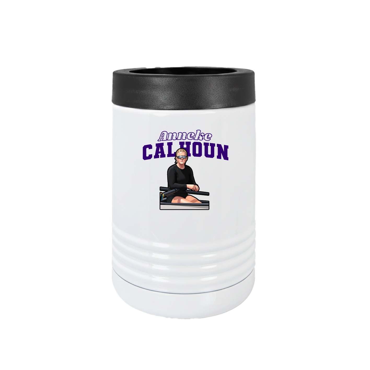 Beverage Holder — Name Arch in White