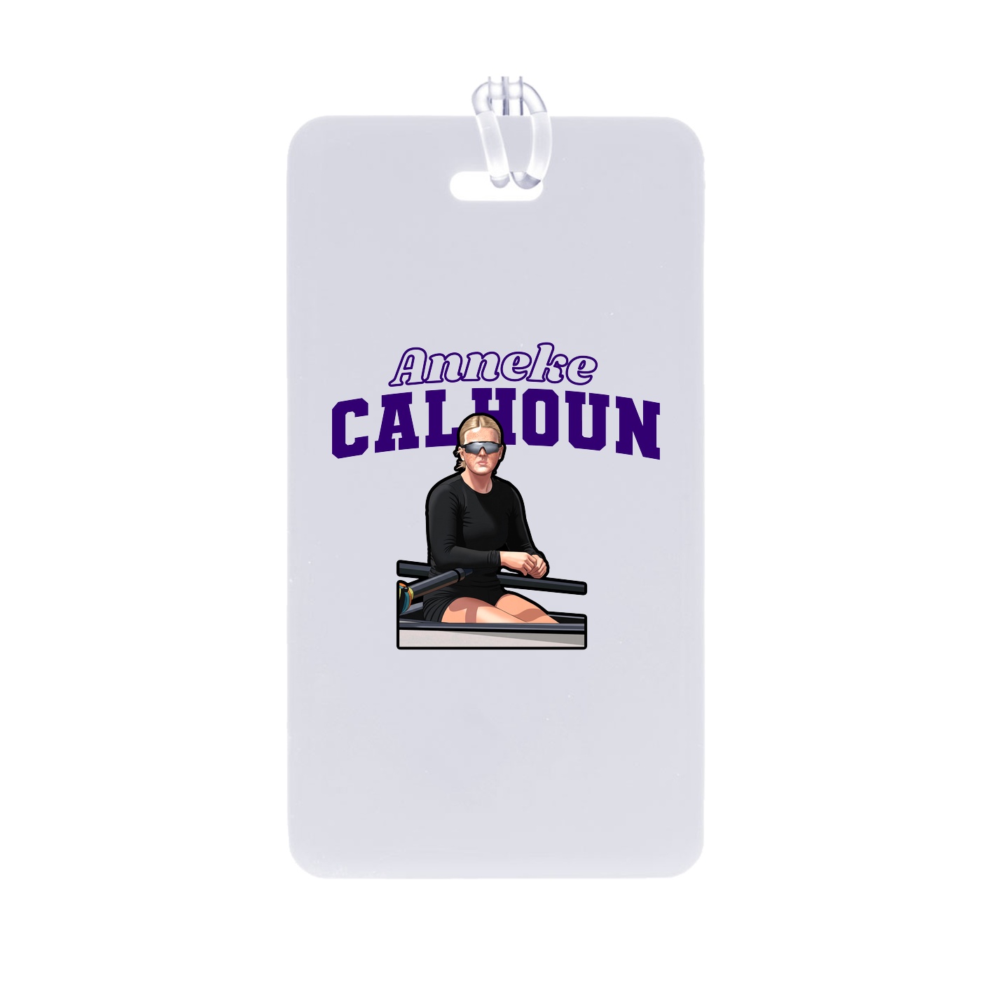 Bag Tag — Name Arch in Classic